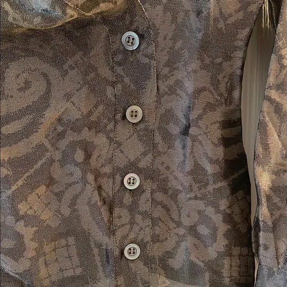 Escada Chic Paisley Blouse and Camisole Set - Picture 3 of 7